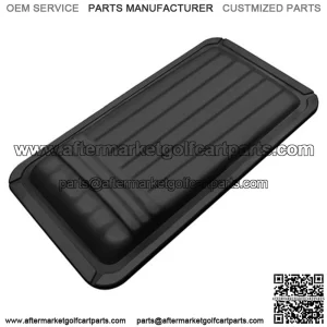 88" Golf Cart Extended Roof - BLACK (Fits all Carts)