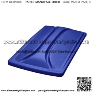 Universal 80"  Long Track Top Golf Cart Roof- BLUE