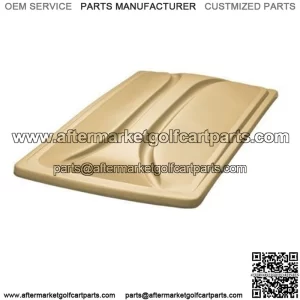 Universal 80"  Long Track Top Golf Cart Roof- TAN