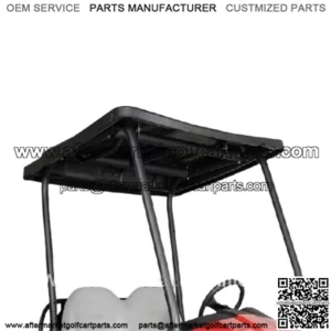 Club Car XRT 1550, Black Canopy Top Kit