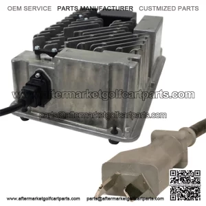Club Car/Yamaha 36/48 Volt Golf Cart Charger - Lester Summit II Crowsfoot Plug
