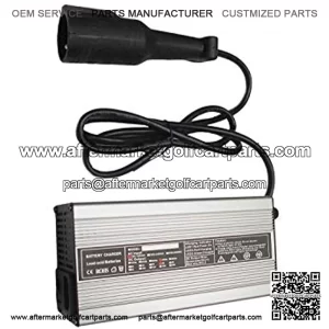 Club Car 48 Volt for Golf Cart Battery Charger 5 amp - with 3 Pin Charge Plug