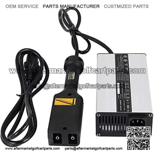 36V 5A Golf Cart Battery Charger for Golf Cart Ez Go Club Car DS TXT Yamaha with 2 LED Indicator Lights