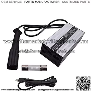 48V 3-Pin Battery Charge Charger with Plug replacement for Yamaha Golf Cart Years 2007 & Up