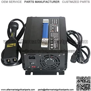 36V 20A Battery Charger for EZGO EZ-GO TXT 96-Up Golf Cart, Powerwise Style D-Plug
