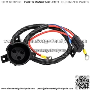 Golf Cart Charger DC Receptacle for 2014-UP Club Car Precedent/Tempo Electric OEM# 105137401