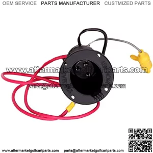 48 Volt Golf Cart Charger Receptacle and Fuse Assembly | Electric Golf Cart Parts for Club Car 101802101