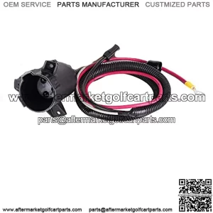 Golf Cart Charger DC Receptacle for Club Car Precedent 2004-up Electric carts, OEM# 103375501