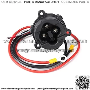 Golf Cart 48V Charger Receptacle (OEM#JW9-H6181-00-00) for Yamaha G29 Electrice 2011-up,DC Powerwise Receptacle Replace with Cord
