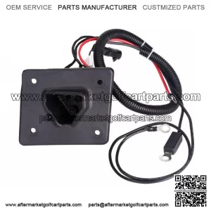 Golf Cart Charger Receptacle for EZGO TXT RXV 48V Delta-Q Charger 602529