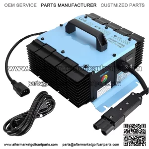 48V 18A Golf Cart Battery Charger for Yamaha G19 G22 with 2-Pin Plug