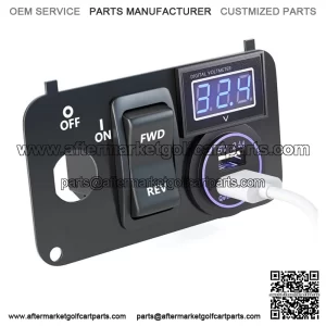 Golf Cart 3 in 1 Multifunctional Integrated Panel for EZGO TXT PDS