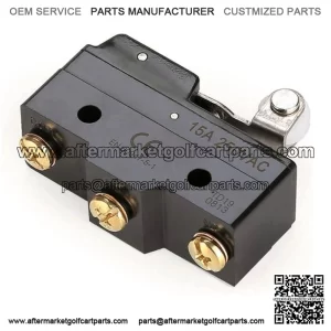 EZGO (Gas 1983-1994) TXT Marathon Accelerator Terminal Micro Switch with Roller OEM# 10606G1, 10606G2, 17928G1, 31535G1
