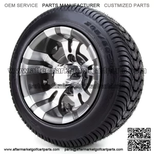 10" Tires and Wheels Combo