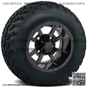 GTW Storm Trooper Golf Cart Tire & Wheel Combo 22x11-10" Set of 4 (22" Tall)