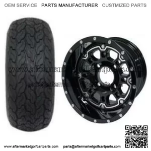 18x8.5-10" Tire/Wheel Combo (18" Tall Premounted)