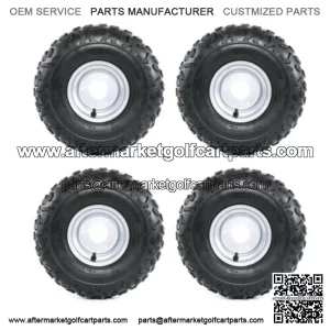 145 70 6 front rear tires with rims atv go kart