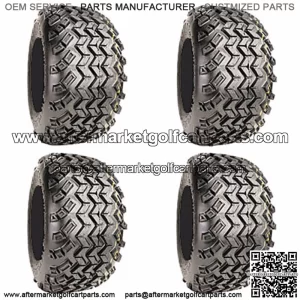 Set of 4 Golf Cart Tires 22x11-10 4Ply All Terrain Off Road
