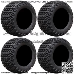 Full set of X-Trail AT06 23x10-14 (4ply) Golf Cart Tires (4)