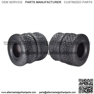 New Leading Golf Cart Tire 18x9.5-8 MO18958  4PLY 5mm Tread 4 Set Tires