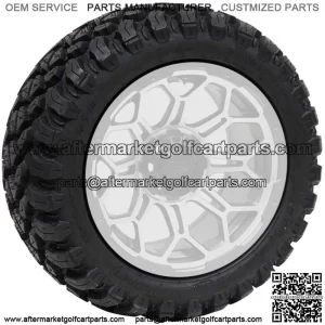 Set of 4- 23x10-R14 Nomad Steel Belted Radial All Terrain Tire for Golf Cart