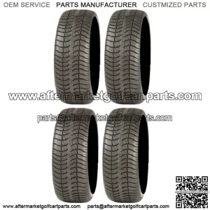 Full set of ITP Ultra GT 205x50-10 (4ply) DOT Golf Cart Tires (4)