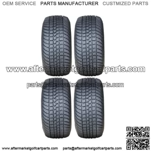 Full set of MotoSport EFX Lo-Pro 225x35-12 (4ply) DOT Golf Cart Tires (4)