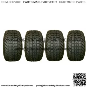 FOUR New Golf Cart 205/50-10 Street & Turf Golf Cart Tires 205 50 10