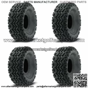 4x Vision 23x10x14 W3026 Journey Golf Cart Tires