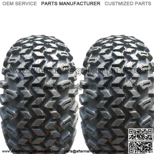 2) 22x11.00-8 Golf Cart Go Kart TIREs Journey P334 4ply Tube-Less