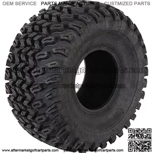 P334 Golf Cart Tire- 22 x 11-8 - All Terrain Golf Cart Tires, Four-Ply Rated Quad Tire, Utility Terrain Vehicle Tire with 15.5 Millimeters Tread Depth, General Purpose Golf Tire, 22 x 11-8