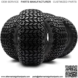 23 X 10.5-12 Dot All-Terrain Tire For Golf Carts & Atv'S (6 Ply Rating) -- 1, Set Of 2 Or 4 (23 X 10.5-12, Set Of 4 Tires)