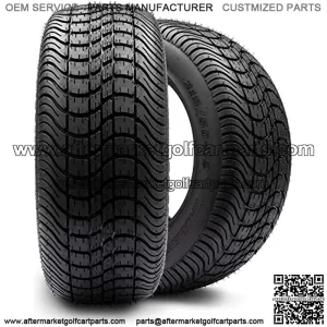 215/50-12 "Cruze" DOT Low Profile Tires for EZGO, Club Car, Yamaha Golf Carts (1, set of 2, or set of 4) (215/50-12, Set of 2 Tires)