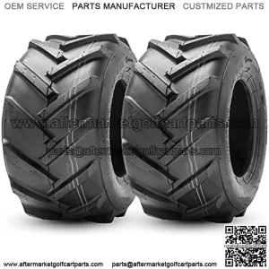 Set of 2 20x10.00-8 Lawn Mower Tires 4PR Tractor Tires Great Traction for Garden Tractors Riding Mower Golf Cart Excavators