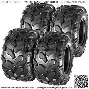 ATV Tires 18x9.5-8 Lawn Mower Tires ATV UTV Off-Road Tires Sport Golf Cart Tractor Turf Tire 18x9.50x8 All-Terrain 4PR P311 Set of 4