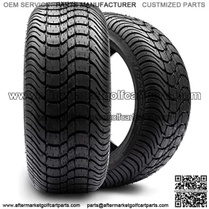 215/35-12"Cruze" Dot Low Profile Tires For Ezgo, Club Car, Yamaha Golf Carts (Set Of 2 Tires)