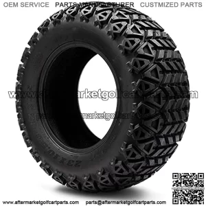 23 X 10.5-12 Dot All-Terrain Tire For Golf Carts & Atv'S (6 Ply Rating) -- 1, Set Of 2 Or 4 (23 X 10.5-12, 1 Individual Tire)