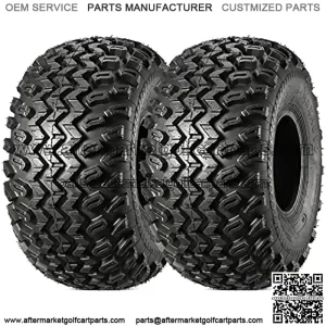 22X11.00-8 Golf Cart All Trail UTV ATV Turf Tire 4-Ply,Set of 2