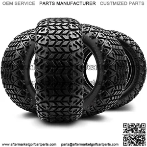 23 x 10-14 DOT All-Terrain Tire for Golf Carts & ATV's (4 Ply Rating) -- 1, set of 2 or 4 (23 x 10-14, Set of 4 Tires)