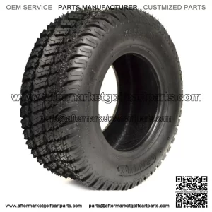 (2) 16/6.50-8 16/6.50x8 Lawnmower Golf Cart Turf 4 ply Tubeless Tires