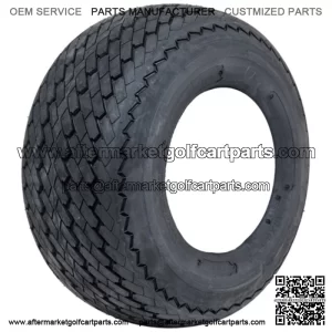 Topspin 18x8.5-8  Sawtooth Golf Cart Street/Course Tire 4 Ply | No Lift