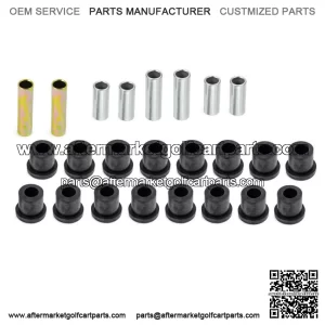 Front Upper A Arm Suspension Bushing Kit & Front Lower Spring For Club Car DS