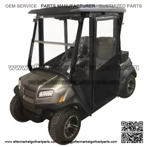 Onward Enclosure / Golf Cart Cover - DoorWorks Hinged Hard Door (Sunbrella Material)