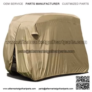 6-passenger Golf Cart Storage Cover - Fits Carts w/ up to 119" Long Tops