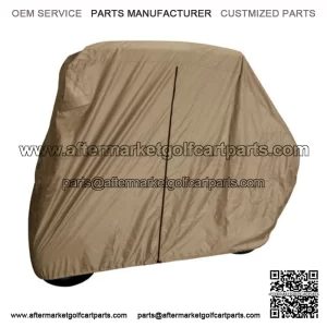 Golf Cart Cover for Carts w/ Rear Seats - Sdard Top
