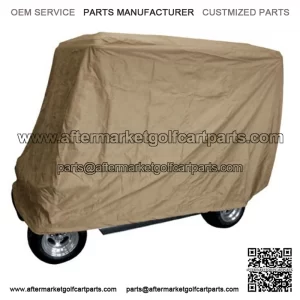 4-Passenger Golf Cart Storage Cover for Carts with 80" Top