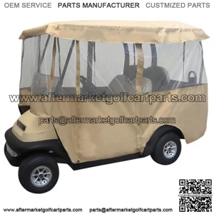 Deluxe Driveable Golf Cart Enclosure - For 88" Cart Top