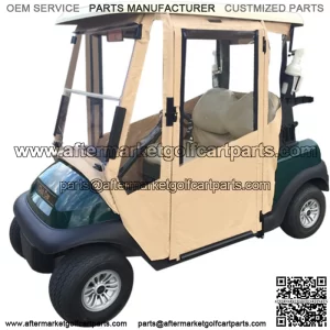 Club Car DS Enclosure / Golf Cart Cover - DoorWorks Hinged Hard Door (Material)
