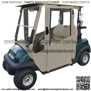 Club Car Precedent Enclosure / Golf Cart Cover - DoorWorks Hinged Hard Door (Material)