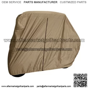 Golf Cart Cover for Carts w/ Rear Seats - Standard Top (54")